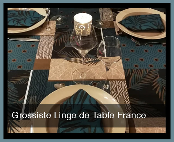 grossiste linge de table pour hotel paris